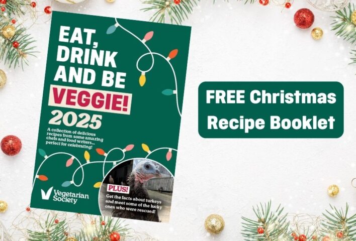 Eat, Drink and Be Veggie 2025 Christmas Recipe Booklet